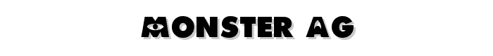 Monster AG font